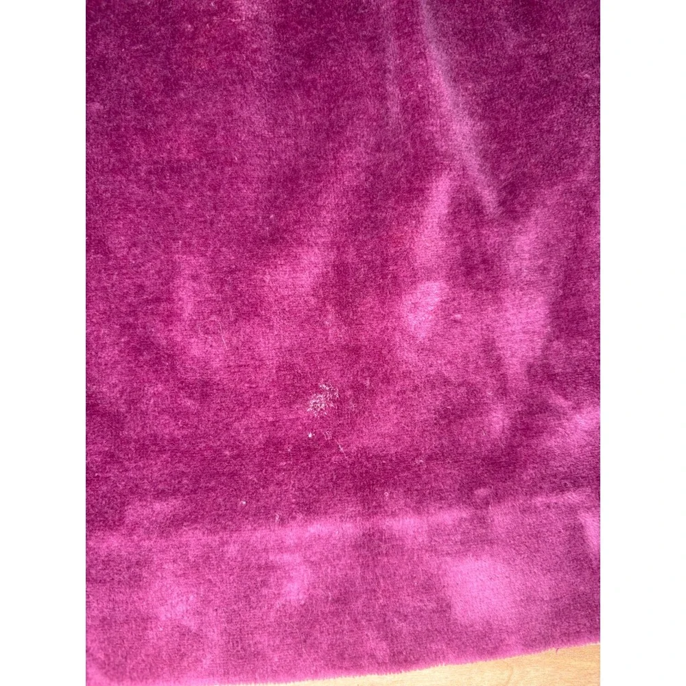Vintage Health-tex Toddler Girls Plum Purple Velour Lace Trim Dress 3T USA Made